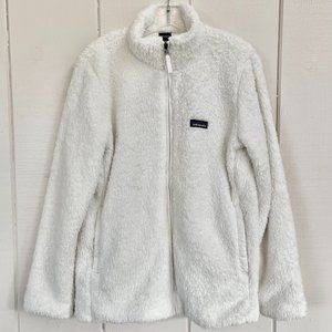 Patagonia Los Gatos Fleece Zip Jacket White Size L